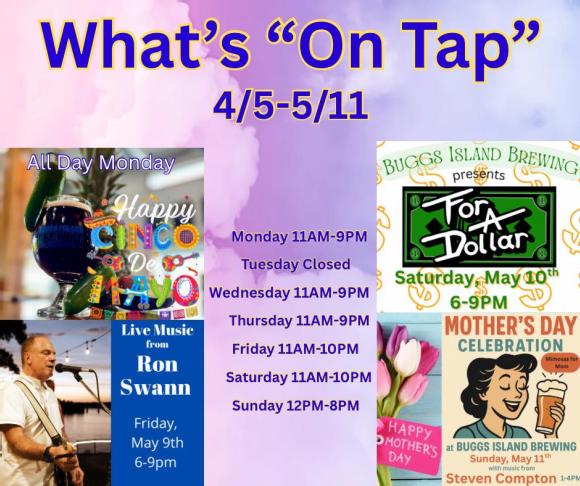 BUGGS ISLAND BREWING / Live Music from Ron Swann