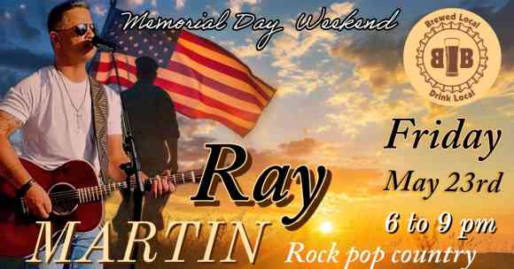 BUGGS ISLAND BREWING / Ray Martin live at Buggs Island Brewing
