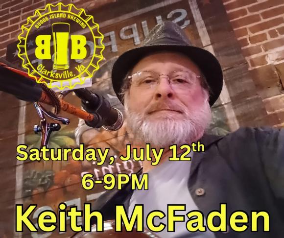 BUGGS ISLAND BREWING / Live music with Keith McFaden 07-12-2025