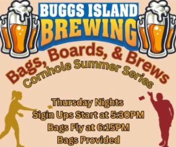 BUGGS ISLAND BREWING / Boards, Bags, & Brews Summer Cornhole Series